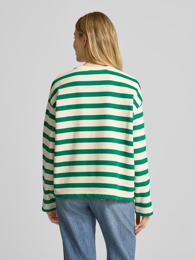 Armedangels Oversized sweatshirt van puur katoen, model 'ICONIC A ALIZAA' Groen - 5