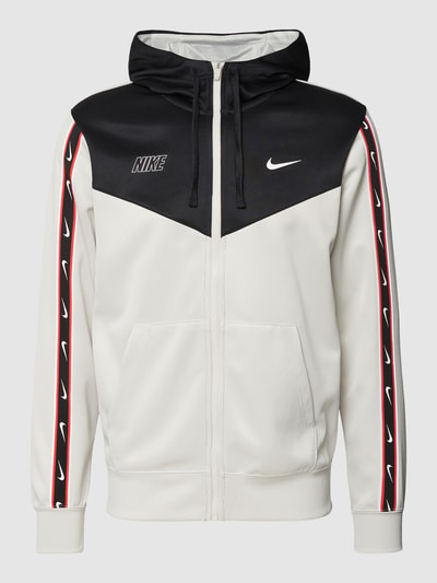 Nike Sweatjacke mit Label-Print Offwhite 2