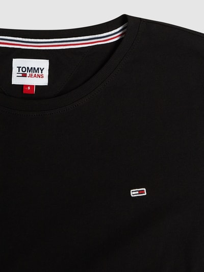 Tommy Jeans T-shirt z bawełny bio Czarny 2