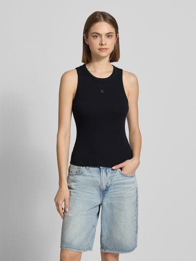 Carhartt Work In Progress Tanktop in Ripp-Optik Modell 'Philips' Black 4