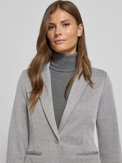 ICHI Blazer mit Reverskragen Modell 'KATE' Hellgrau 3