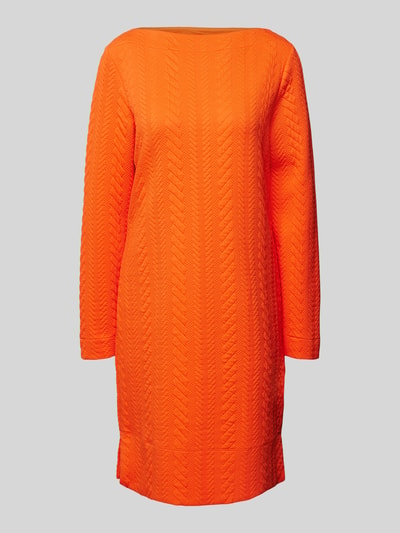 s.Oliver RED LABEL fließendes Midi-Kleid mit Baumwolle Orange 2