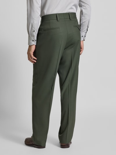 HUGO Regular Fit Anzughose mit Viskose-Anteil Modell 'FLIPS' Dunkelgruen 5