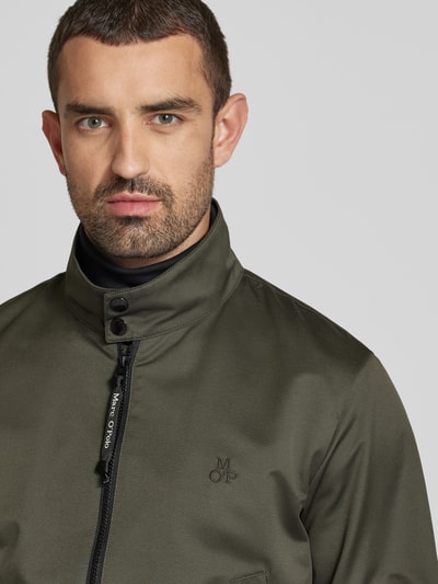 Marc O'Polo Regular Fit Blouson mit Baumwolle Oliv 3