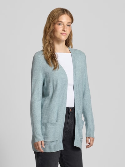 Only Regular Fit Cardigan aus Viskose-Mix Modell 'LESLY' Ocean Melange 4