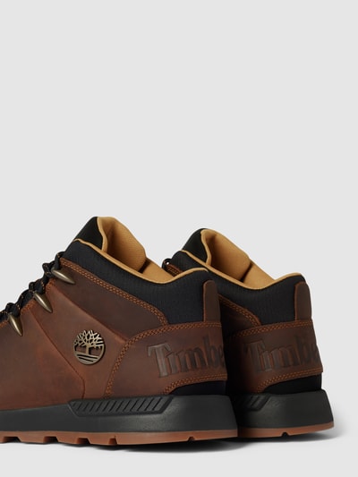 Timberland Veterlaarzen met labeldetail, model 'CATHAY' Middenbruin - 2