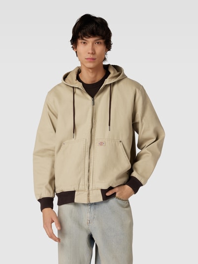 Dickies Jack met capuchon en labelpatch Beige - 4