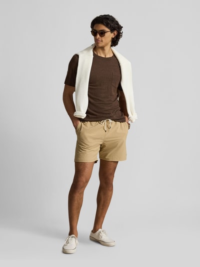 Polo Ralph Lauren Underwear Badehose mit Logo-Stitching Khaki 1