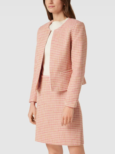 Christian Berg Woman Selection Blazer in Bouclé-Optik Pink 4