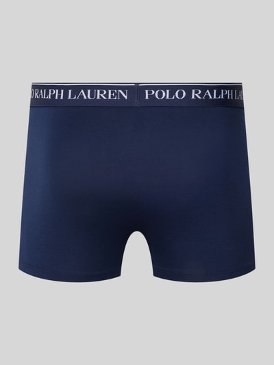 Polo Ralph Lauren Underwear Trunks mit elastischem Label-Bund im 5er-Pack Dunkelblau 3