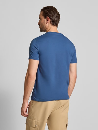 Polo Ralph Lauren Custom Slim Fit T-Shirt mit Label-Stitching Hellblau 5