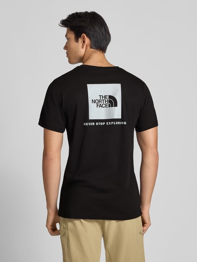 The North Face T-shirt z nadrukiem z logo Czarny 4