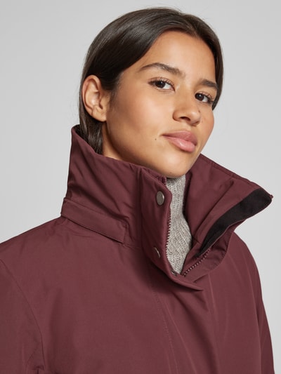 Didriksons Parka met ritszakken, model 'INDRA' Bordeaux - 3