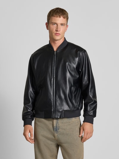 Calvin Klein Jeans Bomberjacke mit Stehkragen Black 4