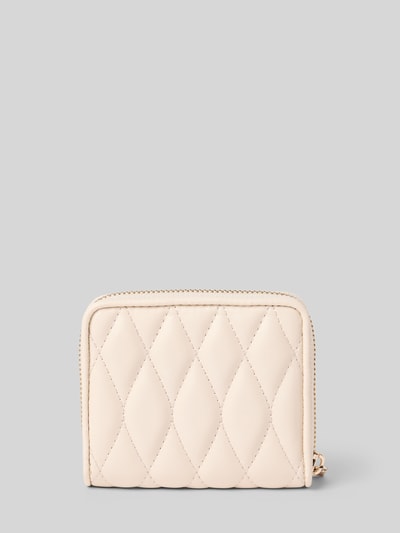 Guess Portemonnee met labelapplicatie, model 'VALLA' Offwhite - 2