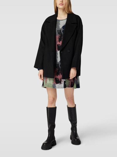 Apricot Mini-jurk met all-over motief Middengrijs gemêleerd - 1