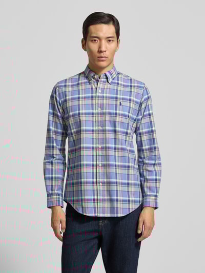 Polo Ralph Lauren Vrijetijdsoverhemd met labelstitching Felroze - 4