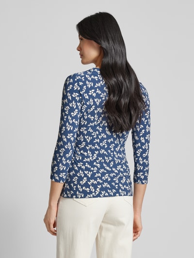 Lauren Ralph Lauren T-shirt in wikkellook, model 'JAINAB' Lichtblauw - 5