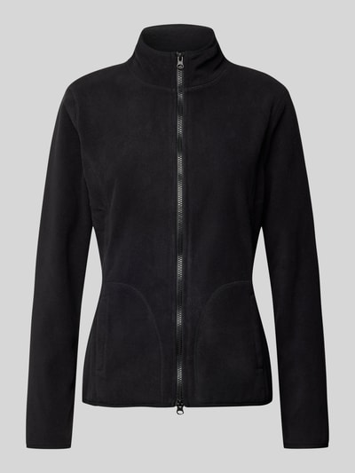 Christian Berg Woman Sweatjacke mit Stehkragen Black 2