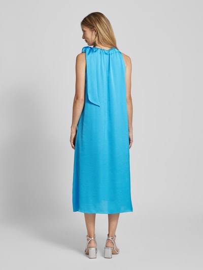 s.Oliver BLACK LABEL Midi-jurk met strikdetail Lichtblauw - 5