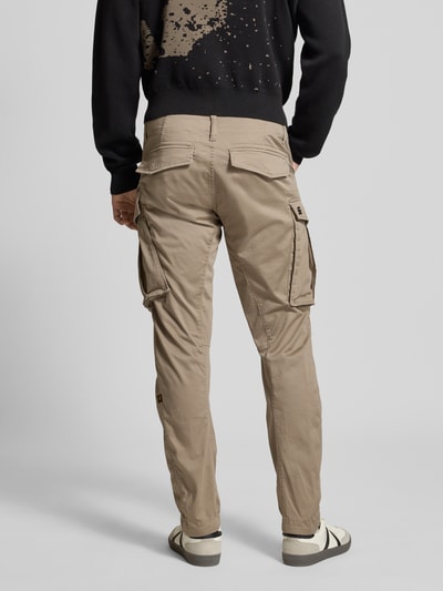 G-Star Raw Spodnie cargo o kroju regular tapered fit z kieszenią zapinaną na zamek błyskawiczny Szarobrązowy 5