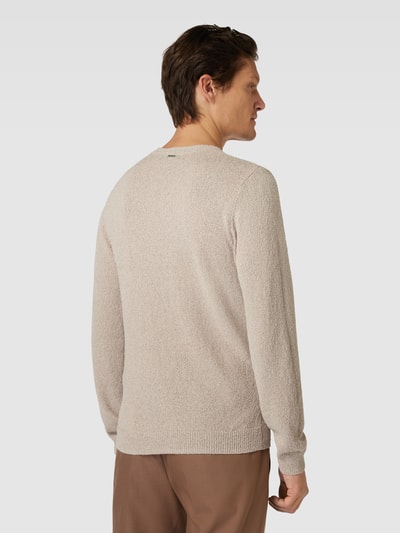 Antony Morato Strickpullover in unifarbenem Design Beige 5