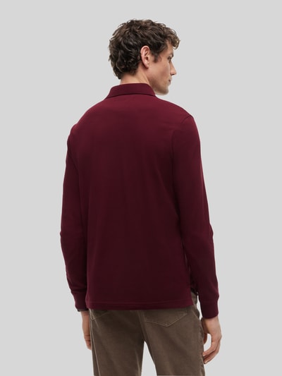 Tommy Hilfiger Regular Fit Poloshirt aus Baumwoll-Mix  Bordeaux 5