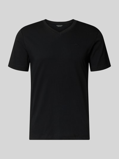 Tom Tailor Regular Fit T-Shirt aus reiner Baumwolle Black 2