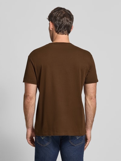 Polo Ralph Lauren T-Shirt mit Label-Print Mittelbraun 5