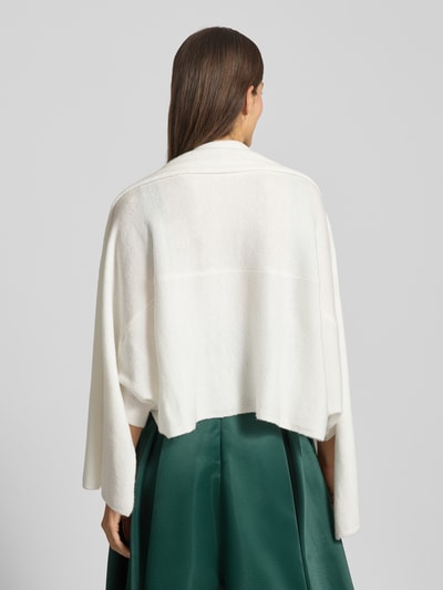 Jake*s Cocktail Relaxed Fit Jacke in Strick-Optik Ecru 5