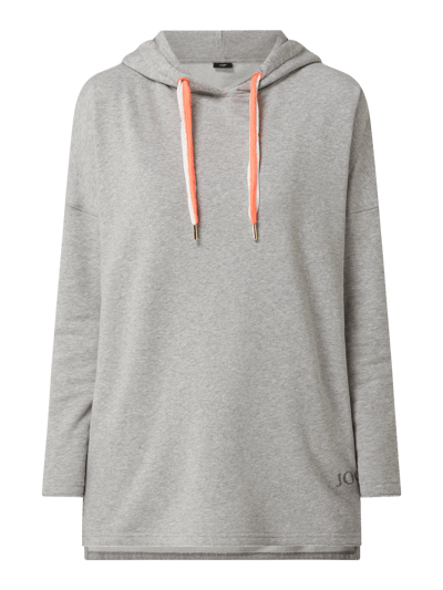 JOOP! Hoodie van katoen, model 'Talina' Lichtgrijs gemêleerd - 2