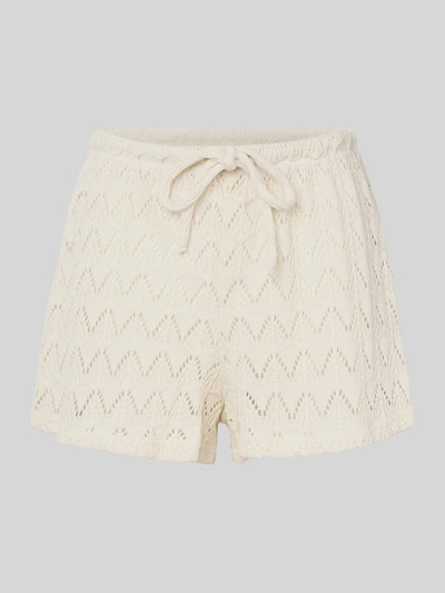 Gina Tricot Szorty z elastycznym pasem model ‘Isadora’ Złamany biały 2