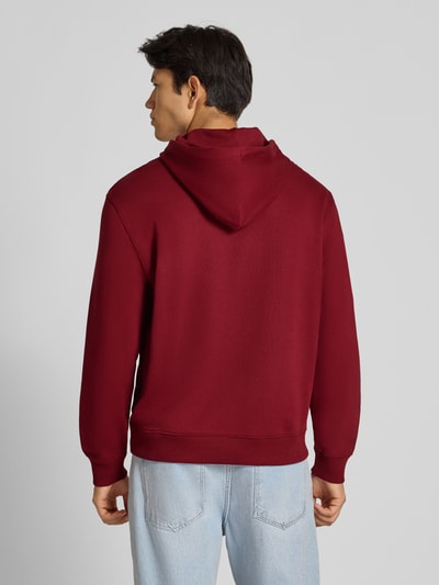 Calvin Klein Jeans Hoodie mit Kapuze Bordeaux 5