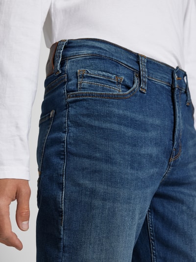 Mustang Straight leg jeans in 5-pocketmodel, model 'Vegas' Jeansblauw - 3