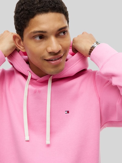 Tommy Hilfiger Regular Fit Hoodie aus Baumwoll-Mix Pink 3