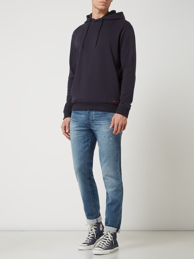 HUGO Hoodie van katoen, model 'Dayfun' Blauw - 1