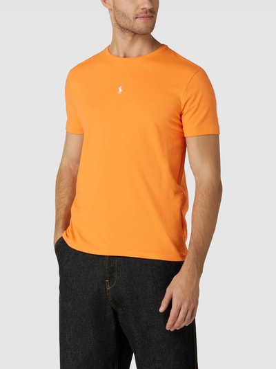 Polo Ralph Lauren T-Shirt mit Label-Stitching Orange 4