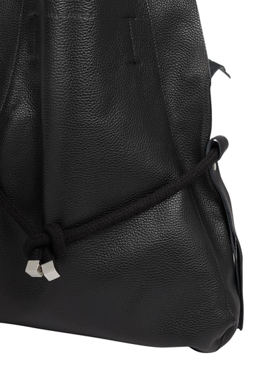 Lara Lauren Tote Bag aus Leder Black 3