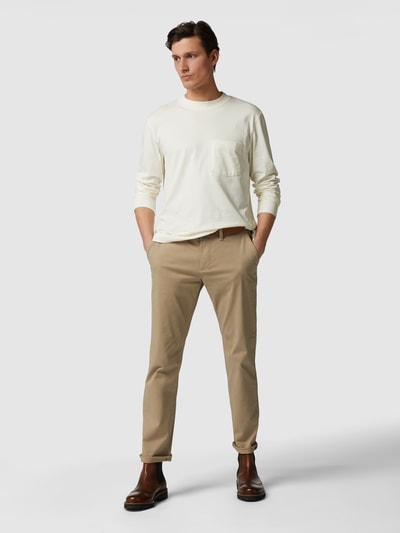 MCNEAL Broek met stretch en rechte pasvorm  Beige - 1