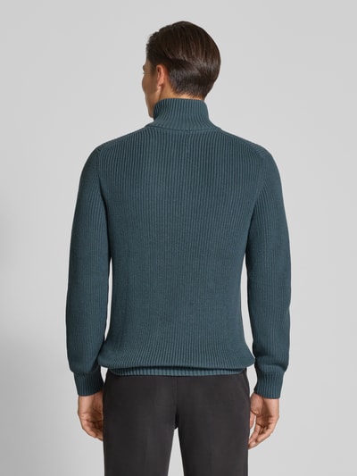 MCNEAL Strickpullover mit Troyer-Kragen Anthrazit 5