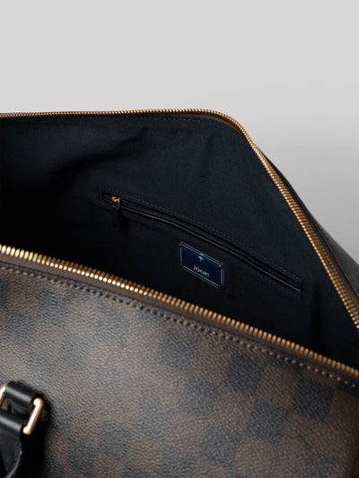 JOOP! Weekendtas met labeldetail, model 'cortina piazza aurora' Donkerbruin - 5
