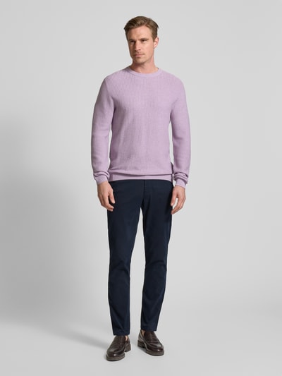 Mmx Regular Fit Chino mit Eingrifftaschen Modell 'LUPUS' Marine 1