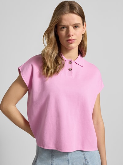Marc O'Polo DENIM Koszulka polo o kroju regular fit z czystej bawełny Mocnoróżowy 3