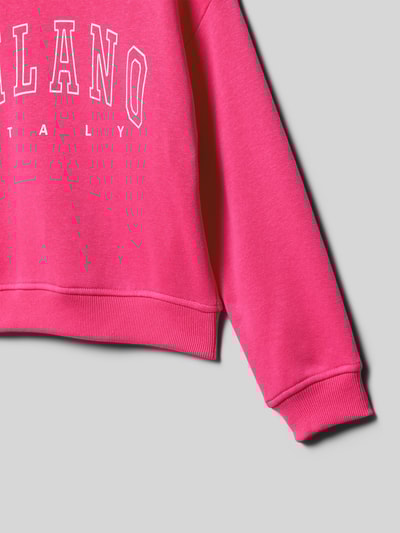 Only Regular fit sweatshirt van katoenmix, model 'SWEAT LIFE' Felroze - 2