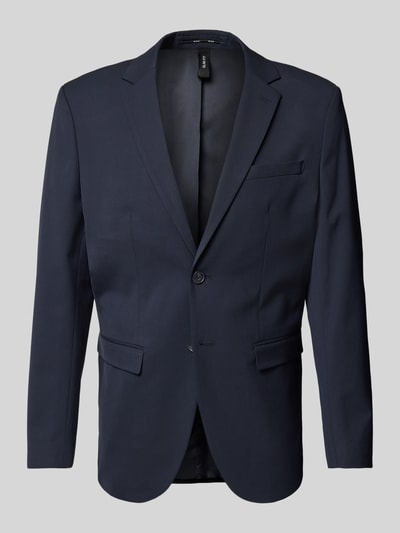 SELECTED HOMME Marynarka na 2 guziki o kroju slim fit z kieszenią z patką Granatowy 1