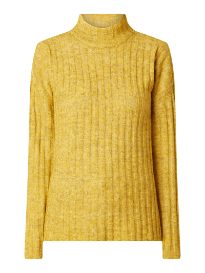 Pieces Pullover mit Turtleneck Gelb Melange 2