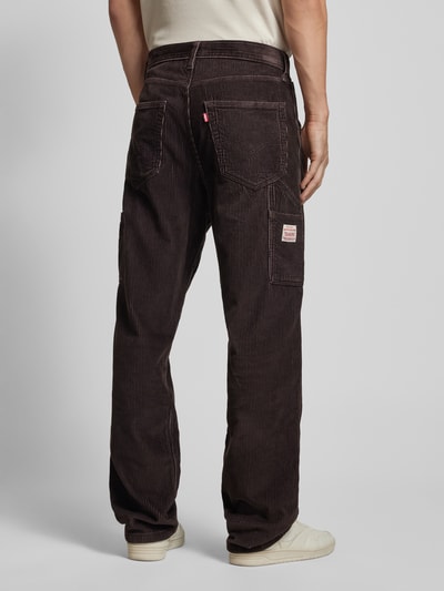 Levi's® Stoffen broek met steekzakken Donkerbruin - 5