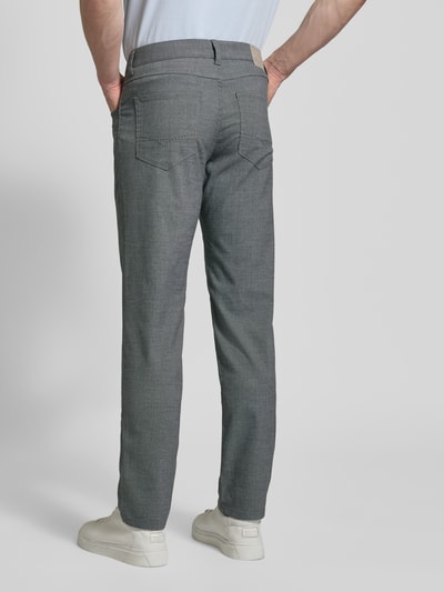 Christian Berg Men Straight Leg Chino im 5-Pocket-Design Dunkelgrau 5