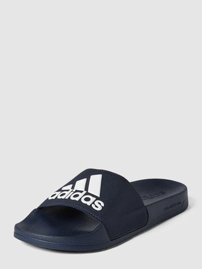 ADIDAS SPORTSWEAR Slides mit Label-Detail Black 1