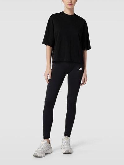 ADIDAS SPORTSWEAR Legging met labelprint Zwart - 1